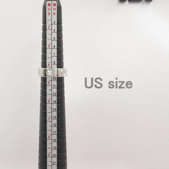 CARTIER Platinum Diamond Love Ring - Picture 6 of 8